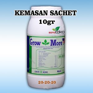 Pupuk Grow More 10gr Untuk Menyuburkan Daun